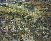 Vincent Van Gogh Long Grass with Butterflies oil